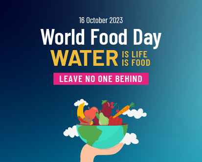 Let’s Talk About Water for World Food Day 2023